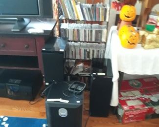 CDs  and Energy Speakers 