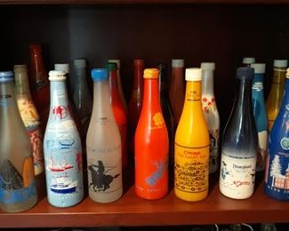 Unusual  Soda bottle collectibles 