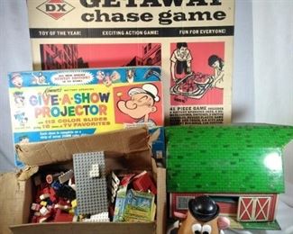 VINTAGE GAMES AND TOYS