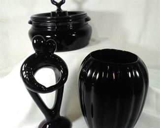 Black Glass Decor