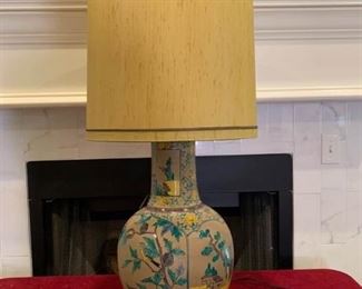 Asian Art Lamp