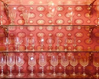 Various Crystal  Glasses