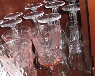 Crystal glassware