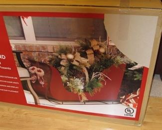 Large Holiday Sleigh