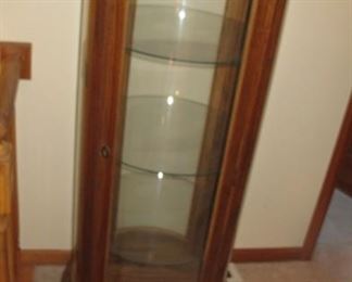 Round Oak Curio 23 x 56