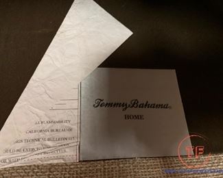 TOMMY BAHAMA Oversized Lounge Chair with Ottoman