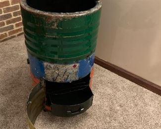Original Handmade Metal Barrel/Drum Cooler by AARON JACKSON