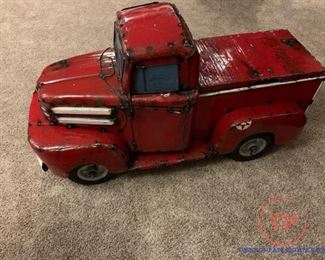 1950's Style Handmade Metal TEXACO Truck Cooler by AARON JACKON 