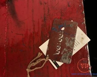 1950's Style Handmade Metal TEXACO Truck Cooler by AARON JACKON 