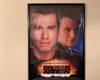 "BROKEN ARROW" Original Movie Poster