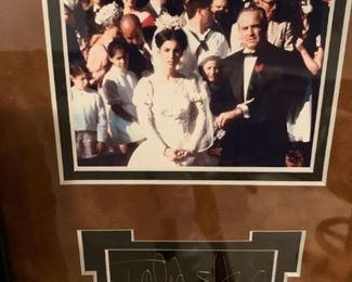 THE GODFATHER Autographed Framed Collage - TALIA SHIRE