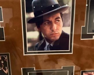 THE GODFATHER Autographed Framed Collage - AL PACINO