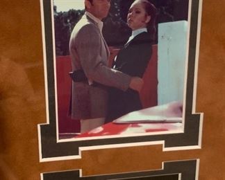 007 Autographed Framed Collage - GEORGE LAZENBY