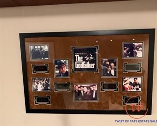 THE GODFATHER Autographed Framed Collage