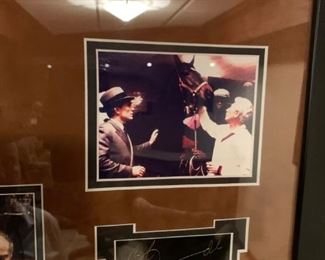 THE GODFATHER Autographed Framed Collage - ROBERT DUVALL