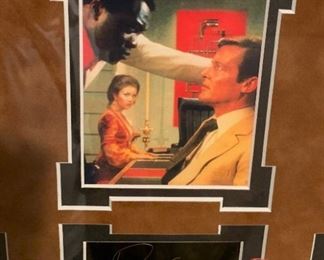 007 Autographed Framed Collage - ROGER MOORE