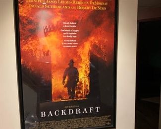 "BACKDRAFT" Original Movie Poster