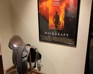 Vintage Display Horse Saddle