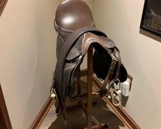Vintage Display Horse Saddle