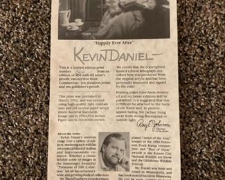 "Happily Ever After" Limited Edition with COA by KEVIN DANIEL