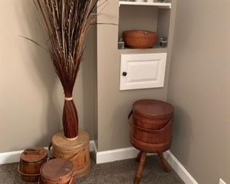 Antique FIRKIN Sugar Bucket