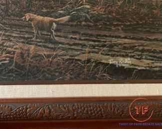 TERRY REDLIN "Harvest Moon Ball" Signed Master's Edition