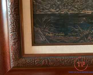 TERRY REDLIN "Harvest Moon Ball" Signed Master's Edition