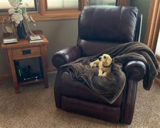 FLEXSTEEL Leather POWERED Recliner