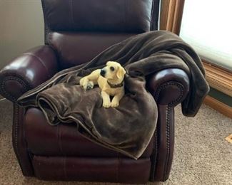 FLEXSTEEL Leather POWERED Recliner