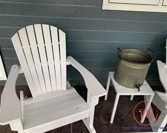 Wood Adirondack Chairs by SEASIDE CAUSAL FURNITURE