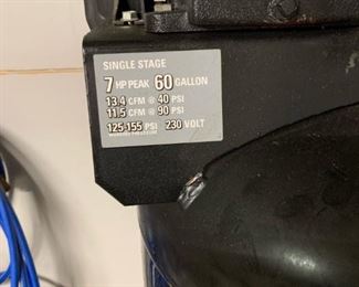 SANBORN 60 Gallon Compressor