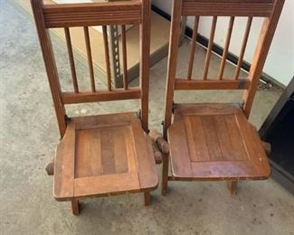 Vintage Folding Camp Chairs