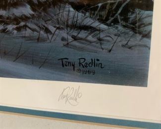 TERRY REDLIN "Evening With Friends" Hand Signed Limited Edition