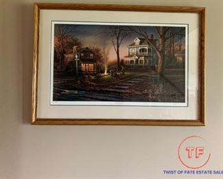 TERRY REDLIN "Aroma Of Fall" Hand Signed Limited Edition