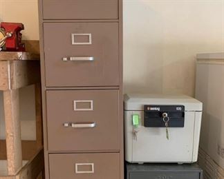 File Cabinets and Sentry Safe