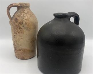 Old Clay Jugs