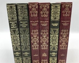 Oscar Wilde and John Galsworthy Book Collection