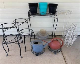 Pots and Planter Stands