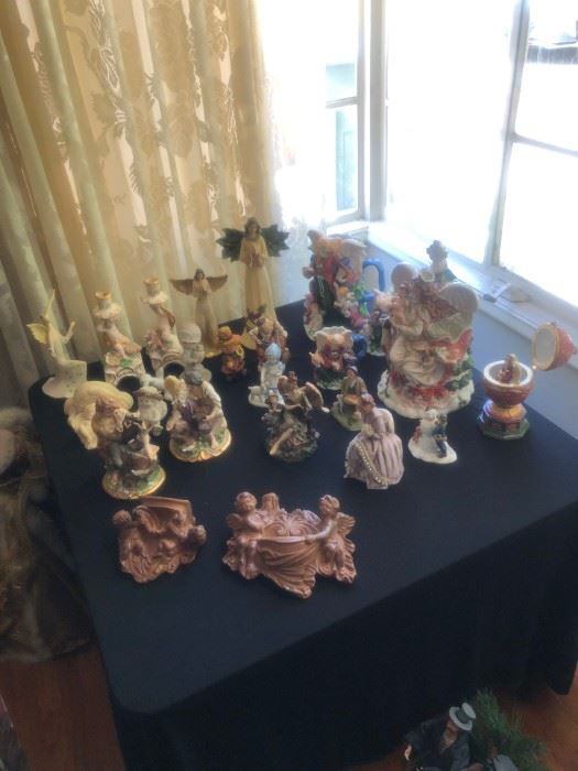 Numerous figurines from various makers including Lladro . $3 to $20
