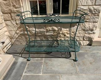 Woodard IVY bar cart - 43"W 19"D 35"H
