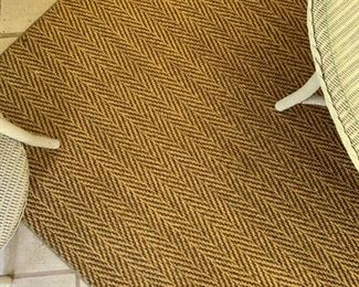 9'  x 8' cotton outdoor rug