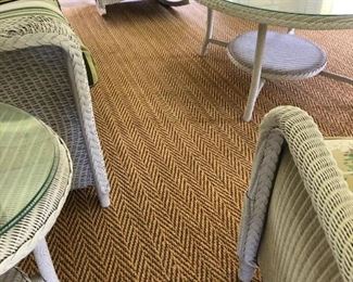 9' x 8' cotton outdoor rug