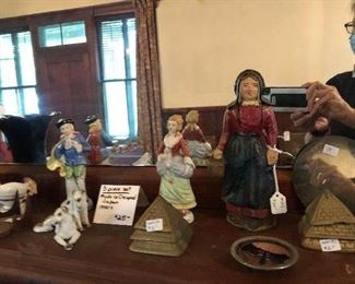 Amish woman doorstop