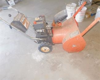 Yardman Snowbird snowblower 5 hp