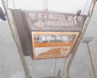 Yardman Snowbird snowblower