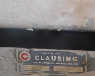 Clausing 15 inch drill press