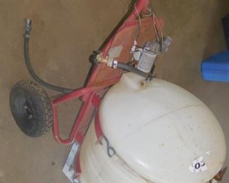 Pulled behind Sprayer