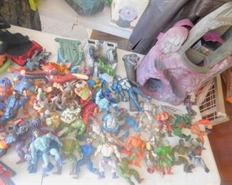 We have the collectibles right here including He-Man figurines