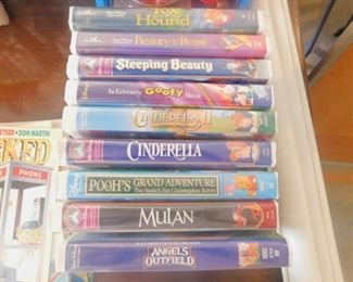 We have your collectible VHS tapes for the kids