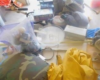 Camping gear and canteens